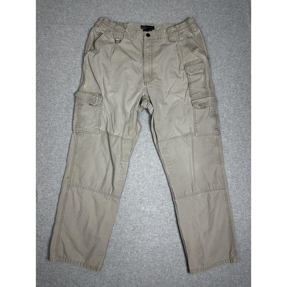 5.11 Tactical Original‎ 5.11 Pant 36x32 Tan Cargo Double Knee Utility Workwear